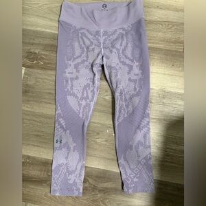 Under Armour Lavender Patterned Leggings